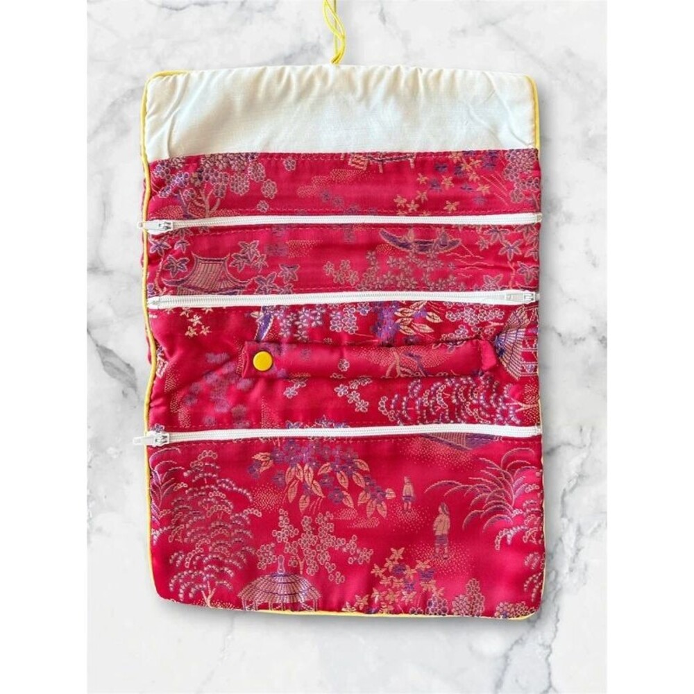 Travel Jewelry Organizer Jewelry Holder Zippered Case